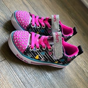 Girl Skecher light up shoes